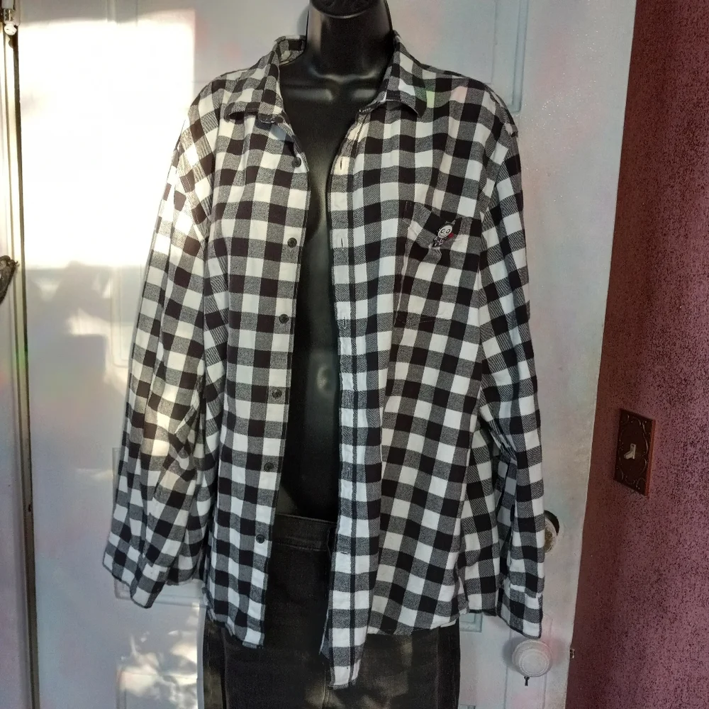 Custom Nightmare b4 Xmas flannel! Unisex OOAK Rage wear! Nwot! - Picture 6 of 6